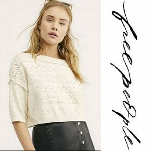 Free People Sand Castles Pullover Sweater
